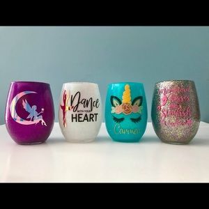 Glitter Make Up Brush Holders